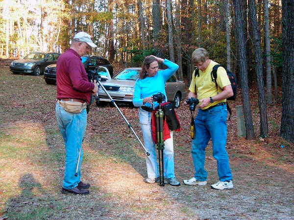 Photography club at Rockcliff Farm